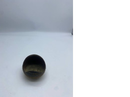 Dark brown Japanese ceramic soup bowl 