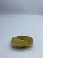 Light brown ceramic Japanese sauce cup 