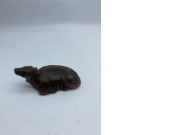 Ceramic cow sculpture 