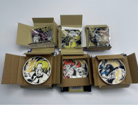 Set of 6 anime saucers