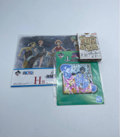 ONE PIECE set of cards, coaster and picture