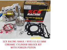 SCK Y16 / R15V3/ NVX /AEROX /NMAX 63.5MM Block kit For standard motorcycle head Street Spec With Forgen Piston