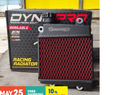 NVX NMAX V1 V2 DYNOPRO RADIATOR RACING DOUBLE LAYER 350ML YAMAHA NVX155 AEROX 155 NMAX155 COOLANT CNC KIPAS TANGKI AIR