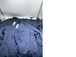 Set of 3 Blue long-sleeved long coat 