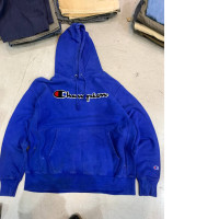 Set of 2 bright blue SECONDHAND hoodie