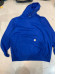 Set of 2 bright blue SECONDHAND hoodie