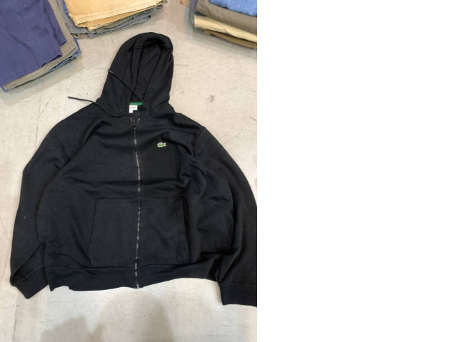 Black SECONDHAND hooded longsleeve Black SECONDHAND hooded longsleeve