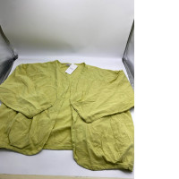 Women's green long-sleeved coat Women's green long-sleeved coat