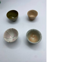 Set of 3 Chinese teacup saremik 