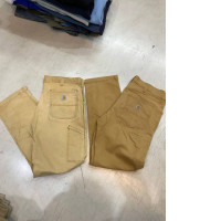 Set of 2 beige SECONDHAND charhatt pants