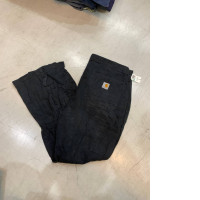 Black SECONDHAND charhatt pants