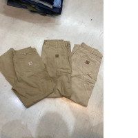 Set of 3 light brown SECONDHAND charhatt pants