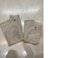 Set of 2 light beige SECONDHAND charhartt pants Set of 2 light beige SECONDHAND charhartt pants