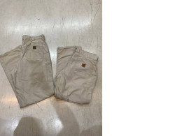 Set of 2 light beige SECONDHAND charhartt pants