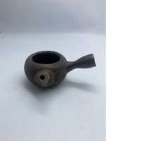 Dark brown Japanese kettle 