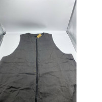 Women's dark gray sleeveless short long dress Women's dark gray sleeveless short long dress