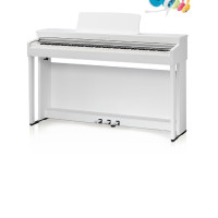 USED Kawai CN201 Electric Piano with Piano Chair White