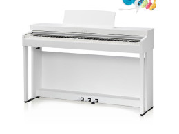 USED Kawai CN201 Electric Piano with Piano Chair White
