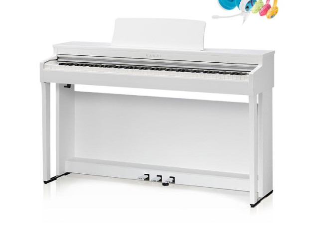 USED Kawai CN201 Electric Piano with Piano Chair White USED Kawai CN201 Electric Piano with Piano Chair White