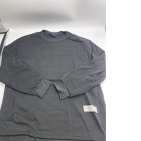 Black long sleeve round neck sweater