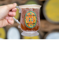 A Harry Potter Butterbeer Bar. plastic cup