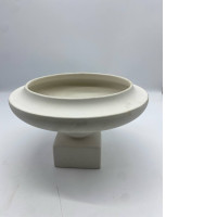 White plate for fruits