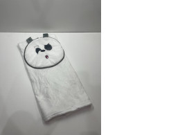 Kid's panda white towel