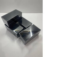 Set of plastic boxes