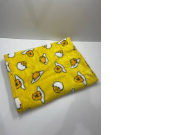 Yellow printed towel