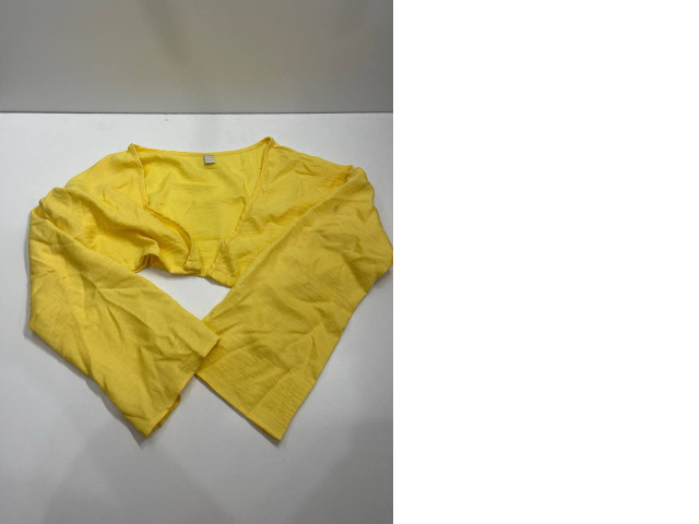 Yellow women's short longsleeve Yellow women's short longsleeve