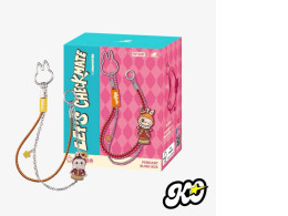 Set of 4 POPMART  THE MONSTERS Classic Series-Sparkly Plush Pendant  