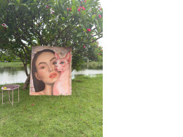 Handmade big painting picture