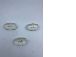 Set of 3 ALOHA saucer Set of 3 ALOHA saucer