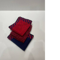 Set of red-blue towels Set of red-blue towels