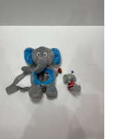 Set of elephant toys