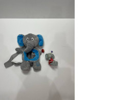 Set of elephant toys