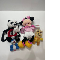 Set of soft toys