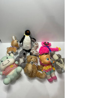 Set of soft toys