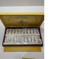 Set of kid's Peter Rabbit cutlery