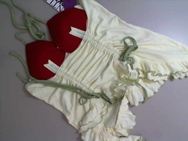 Yellow tie-up top Yellow tie-up top