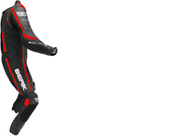Moto suit Professional Leather Berik 2.0 10639 Professional Black Red