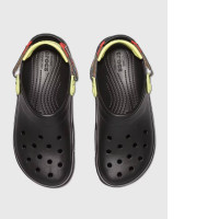 Crocs Classic All Terrain Ikat Clog in Black 