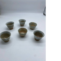 Set of Light blue tea cups for Tea ceremony #3 Set of Light blue tea cups for Tea ceremony #3