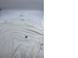 Set of 3  Men's white round neck t-shirt