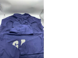 Set of 3 Blue hooded sweatshirt 