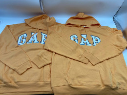 Set of 2 Orange hooded sweatshirt 