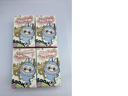 Set of 4 LABUBU toys "EXCITING MACARON"