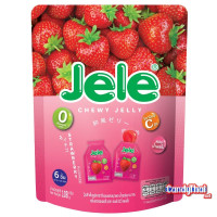 Jele Chewy Jelly White Juice Strawberry Flavour 108g