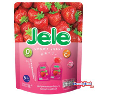 Jele Chewy Jelly White Juice Strawberry Flavour 108g