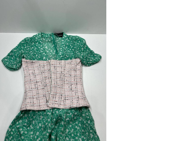 Women's summer green dress Women's summer green dress